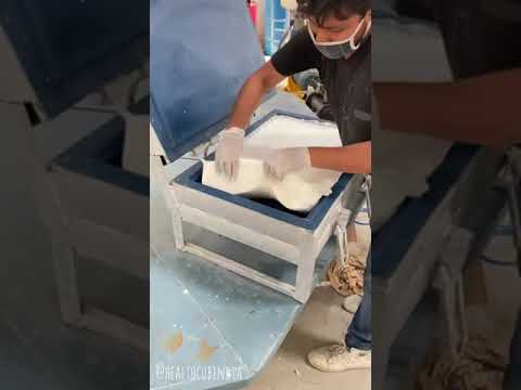 White rectangular memory foam pillow