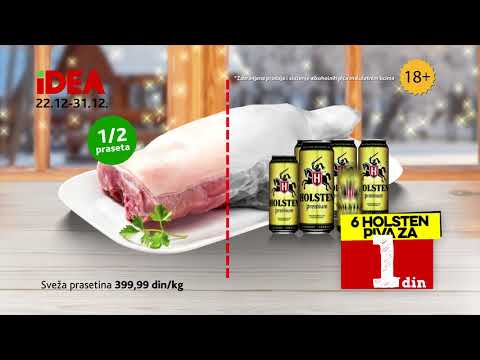 Senzacionala ponuda u IDEI 22.12 - 31.12.2017.