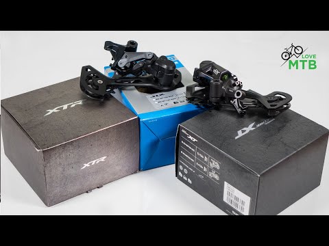 1x vs 2x Shimano 12 speed Derailleurs, SLX, XT and XTR, M8100 vs M7120