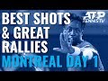 Best Shots & Great Rallies | Coupe Rogers 2019 Day 1