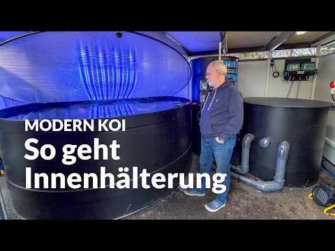 Olafs 10.000l Genesis Innenhälterung | Modern Koi Blog #7939