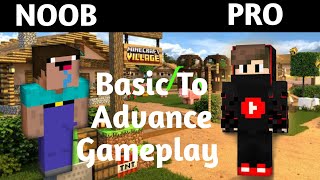 Minecraft Basic To Advance Gameplay Noob To Pro