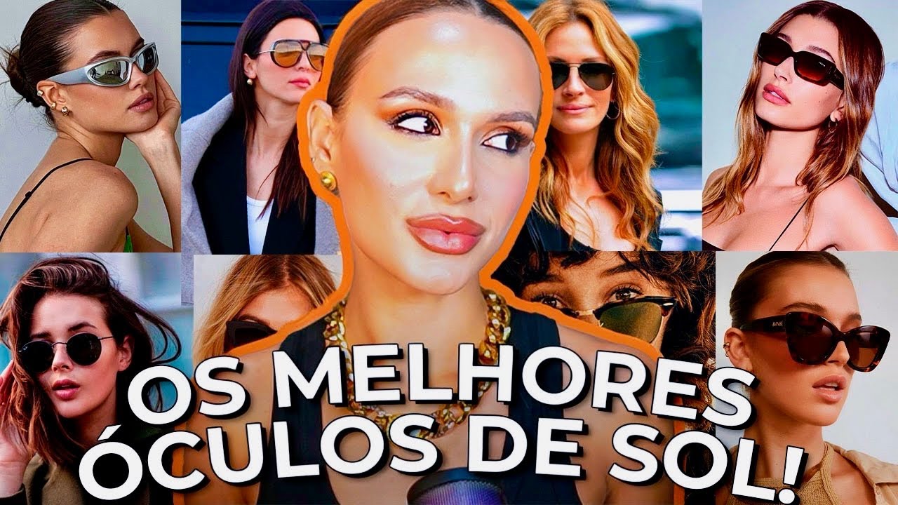 ESTE ACESSÓRIO TEM O PODER DE ELEVAR O SEU LOOK INSTANTANEAMENTE! INVISTA AGORA NUM ÓCULOS DE SOL!!
