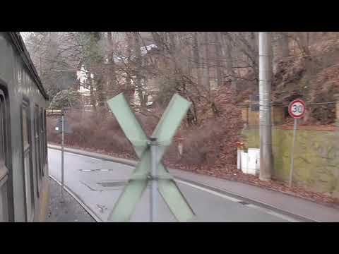 Lößnitzgrundbahn am 27.02.2021