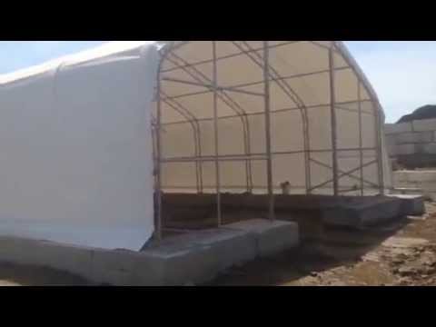 Heavy Duty, Wind & Snow Proof Storage Building Tent