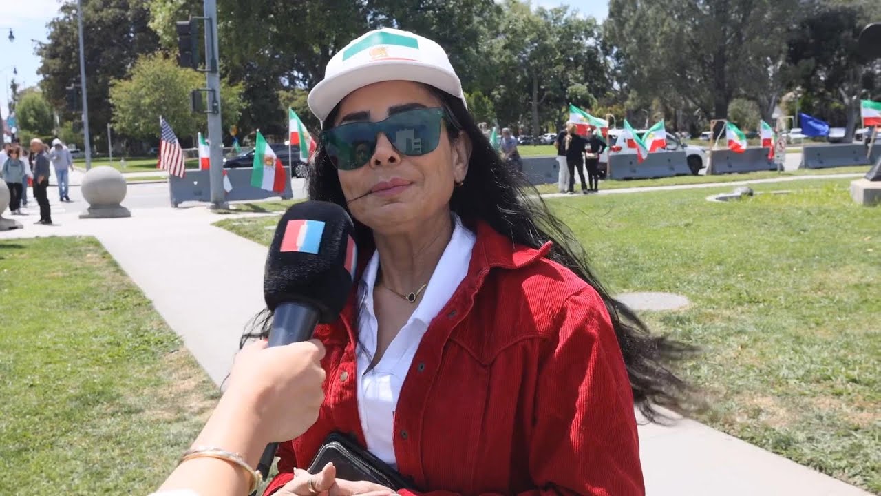 تجمع ایرانیان لس‌آنجلس علیه سرکوب ایرانیان و مذاکره با جمهوری اسلامی