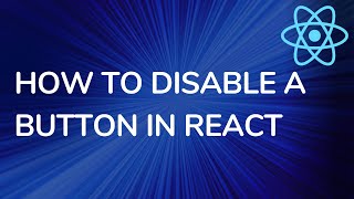how to disable a button in react | How to disable a button in React based on condition