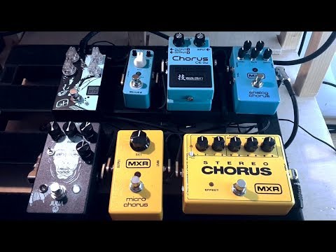 Big Chorus Shootout + Opinion (MXR, Boss, Walrus Audio, Mooer, Stonefish)