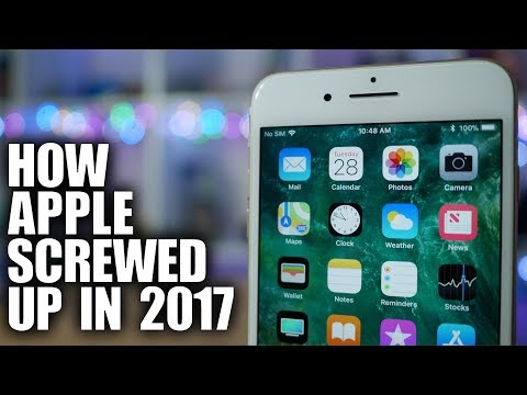 How Apple screwed up in 2017