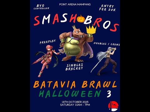 Batavia Brawl Halloween 3 | Full Bracket | Live from Jakarta, Indonesia
