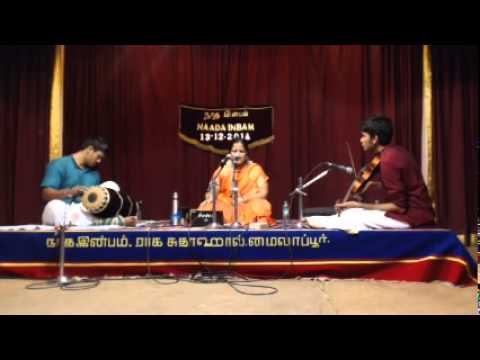 Parivadini LIVE- Vid. S. Hiranmayee @Naada Inbam 13th Dec 2014