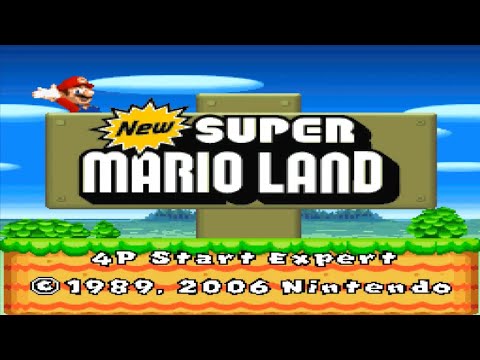 New Super Mario Land (SNES) Longplay HARD MODE