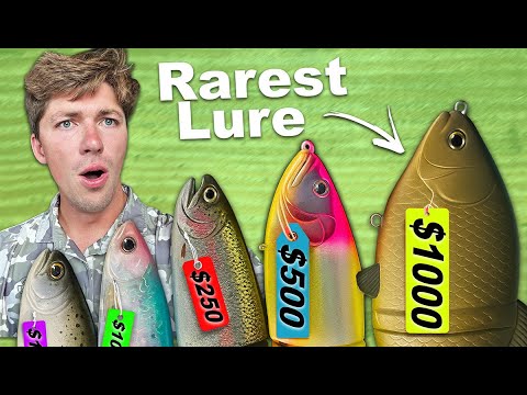 Fishing The World's Most EXPENSIVE Lures!