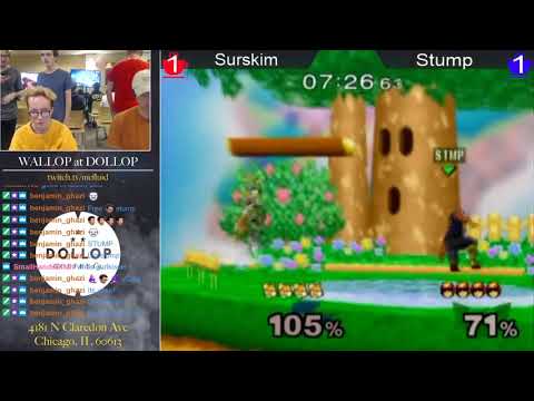 DeSmash Smashfest #57 Losers Semis - Surskim (Fox) vs Stump (C. Falcon)