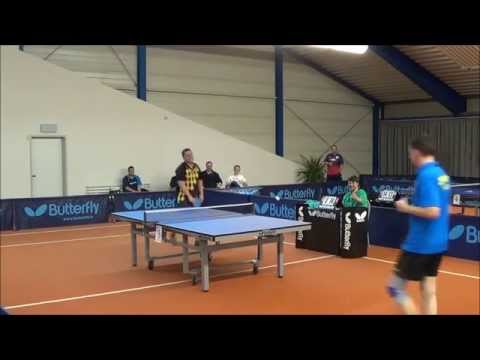 Clickball DM 2014 Viertelfinale Sebastian Carl vs Robert Roß