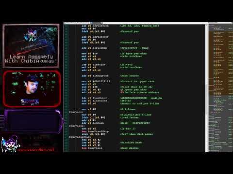 Hello World on the GameBoy Advance with ARM Thumb Assembly - Lesson H4