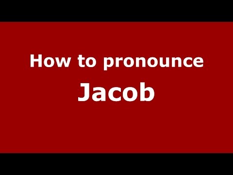 How to pronounce Jacob (Romanian/Romania)  - PronounceNames.com