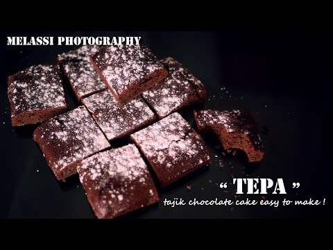 Tepa – tajik chocolate cake easy to make // Melassi Recettes