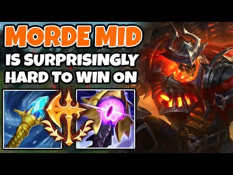 I'm 11/0 on Morde Mid at 18 minutes, free win... Right? | Off-Meta Climb | 13.12 - League of Legends