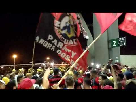 Esquenta da Fla Manguaça antes da vitória do Flamengo sobre o botafogo