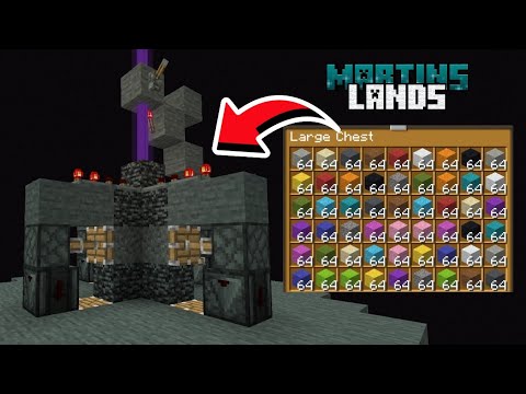 FARM DE AREIA, CASCALHO e PÓ DE CONCRETO! - BEDROCK 1.21