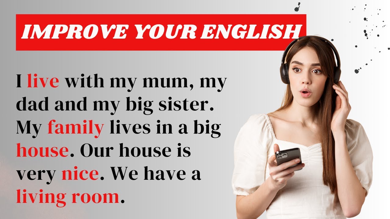My House | Improve Your English | Learning English Speaking | Level 1 | Listen and practice