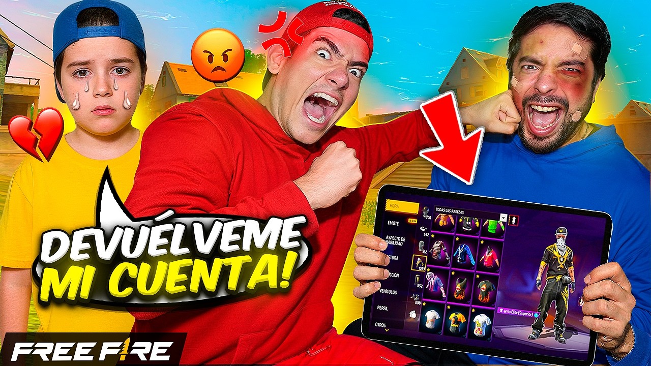 LE ROBE LA CUENTA a UN SUSCRIPTOR!🤡BROMA PESADA a DONATO! TERMINA MAL #freefire #donato #antronix