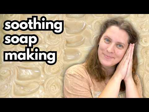 Fall asleep while I make soap (soft talking)