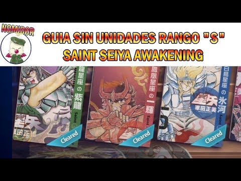 🔱Guía Leyenda de Caballeros🔱 - Shiryu/Ikki/Hyoga SIN UNIDADES S - SAINT SEIYA AWAKENING GUIAS