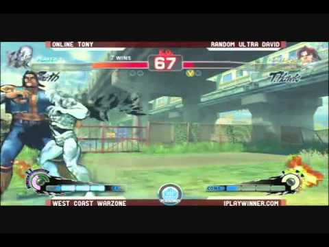 SSF4 (01) - Online Tony (Seth) vs. Random Ultra David (T. Hawk)