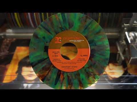 Jonnie's Jukebox Plays: Somethin' Stupid - Frank & Nancy Sinatra 1967 Multicolor 7" Vinyl Record