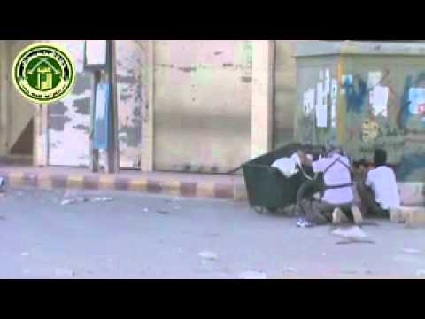 استهداف كتيبة البراء بقاذف آر بي جي إحدى دبابات النظام التي تحاول اقتحام مدينة دوما في ريف دمشق