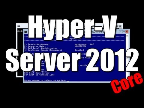 comment installer hyper-v windows server 2008