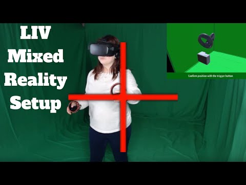 How to Put Yourself in VR Games | LIV Mixed Reality Setup for PCVR and Quest (with Oculus Link)