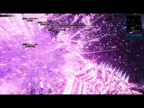 6 Blackstone Fortresses vs 4 Astartes Titans! Massive Battle, Skirmish, Battlefleet Gothic Armada 2