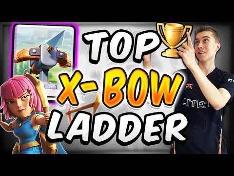 TOP TROPHY PUSHING! Fast Cycle Xbow Deck — Clash Royale