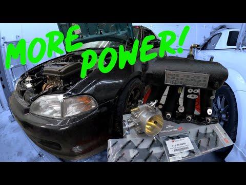 Skunk2 Intake Manifold & Throttle Body + Race Dash Test! - Civic EG Track Car Build