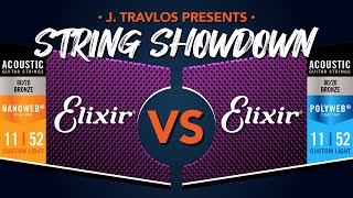 Video thumbnail for Guitar String Showdown: Elixir Nanoweb 80/20 vs Elixir Polyweb 80/20 Acoustic Guitar Strings by J.Travlos