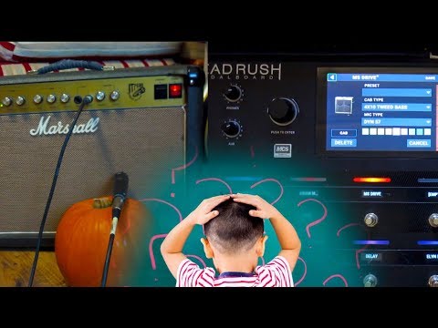 HeadRush Pedalboard vs. Marshall JTM30 (mic & direct)