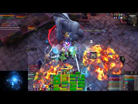 Divinum vs Grong (mythic firstkill) [Resto Druid POV]