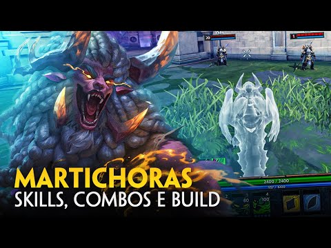 Martichoras - Explaining the skills and BUILD! | SMITE