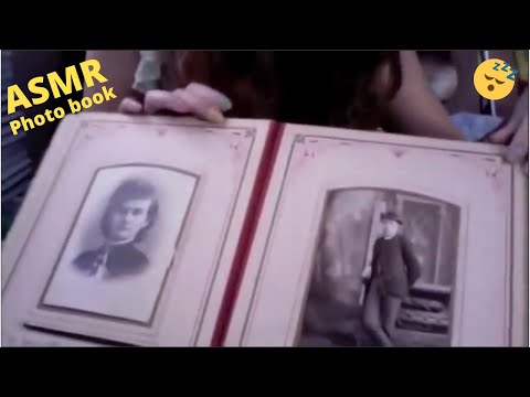 Unintentional ASMR Showing Photo Book 📖 Found From A Old House - Sleep And Drool Tonight 🤤