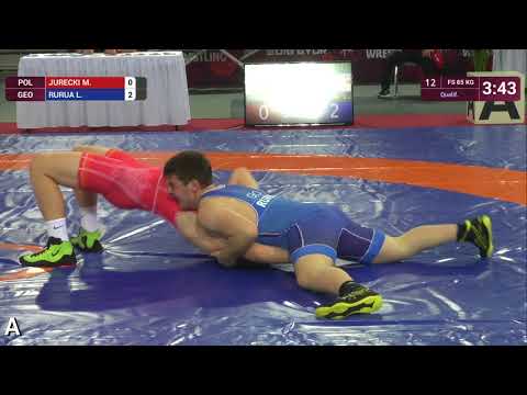 Qual. FS - 85 kg: M. JURECKI (POL) v. L. RURUA (GEO)
