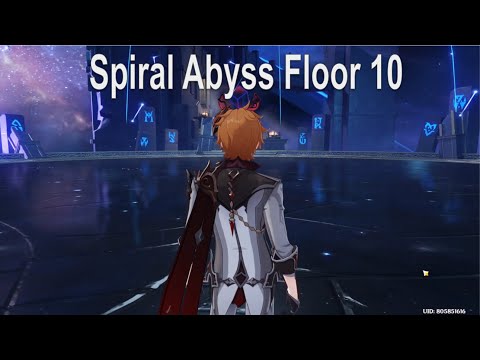 Genshin Impact: 3.0 Spiral Abyss Floor 10 (First Try Full Star Clear)