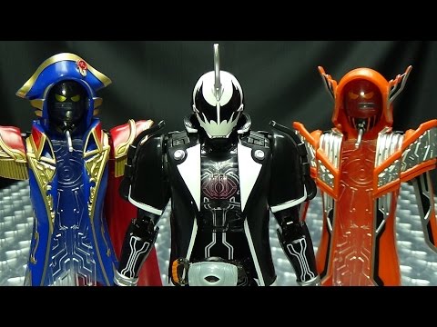 Kamen Rider Ghost Ghost Change Series DARK GHOST, NAPOLEON & DARWIN SET: EmGo's Reviews N' Stuff