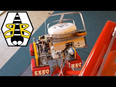 BumbleB 3339 FRC Robot Reveal 2013 - BUTCHER