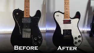 Video thumbnail for Fender Telecaster 72 Custom - Mod Project (Sound demo) by ValtteriL Guitar