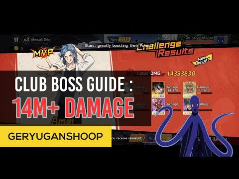ONE PUNCH MAN : THE STRONGEST - GUIDE FOR CLUB BOSS (GERYUGANSHOOP)