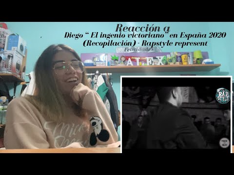 Reacción a Diego “ El ingenio victoriano” en España 2020 (Recopilación) - Rapstyle represent