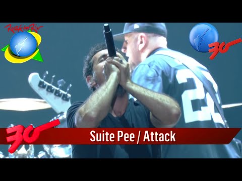 System Of A Down - Suite-Pee / Attack LIVE【Rock In Rio 2015 | 60fpsᴴᴰ】
